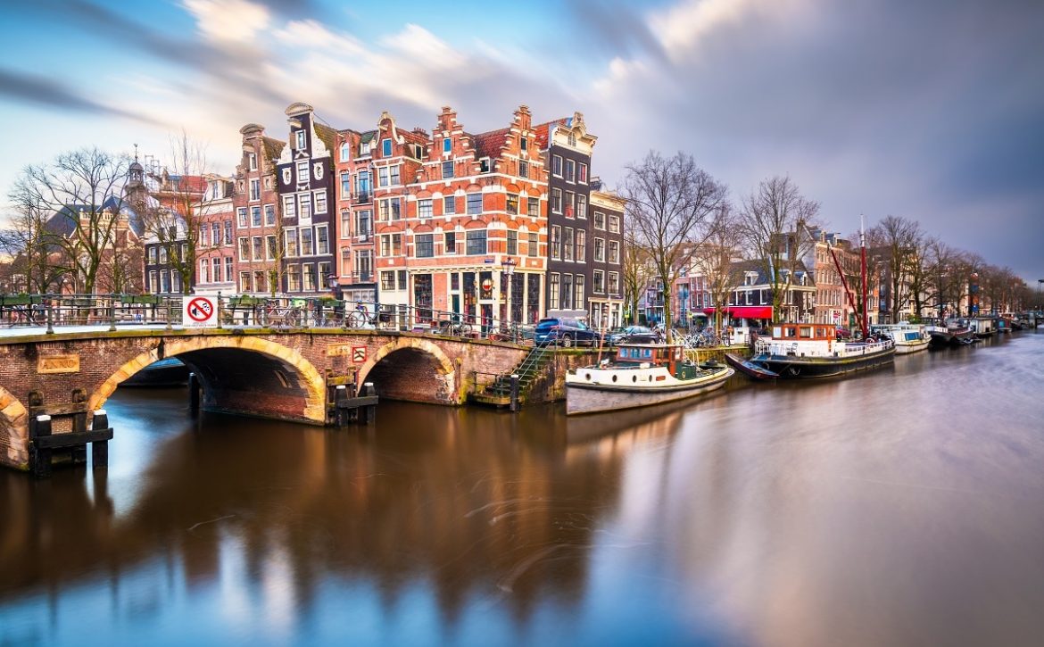 Amsterdam, Netherlands Bridges and Canals